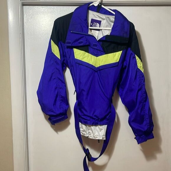 Vtg 90s The North Face GoreTex womens size 6 purple tag  ski Jacket - Picture 1 of 6